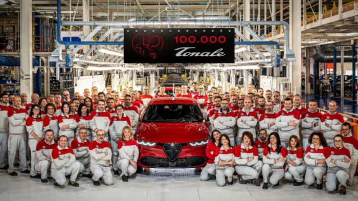 Σπάει το φράγμα των 100.000 «made in Italy» Tonale η Alfa Romeo